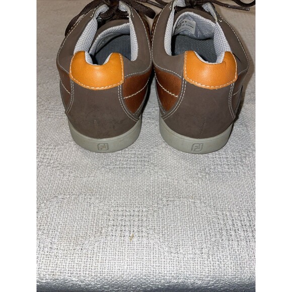 Footjoy Men’s Casual Shoes Size 9 M Brown Leather Golf Athleisure Outdoors main image 10